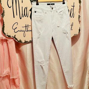 KanCan White distressed Jeans Sz 1 and 3